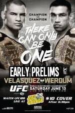 Watch UFC 188 Cain Velasquez vs Fabricio Werdum Early Prelims Merdb