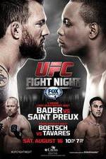 Watch UFC Fight Night 47: Bader Vs. Preux Merdb