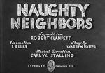 Watch Naughty Neighbors (Short 1939) Merdb