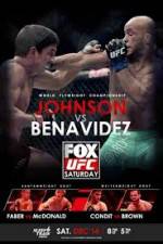 Watch UFC On Fox Johnson vs Benavidez II Merdb