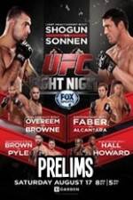 Watch UFC Fight Night 26 Preliminary Fights Merdb