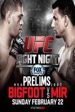 Watch UFC Fight Night 61 Bigfoot vs Mir Prelims Merdb