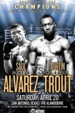 Watch Austin Trout and Saul Canelo Alvarez Merdb