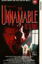 Watch The Unnamable II: The Statement of Randolph Carter Merdb
