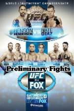 Watch UFC On Fox Henderson vs Diaz Preliminary Fights Merdb