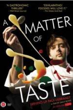 Watch A Matter of Taste: Serving Up Paul Liebrandt Merdb