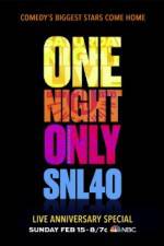Watch Saturday Night Live 40th Anniversary Special Merdb