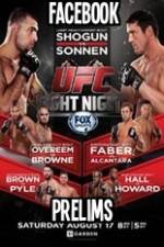 Watch UFC Fight Night 26 Facebook Prelims Merdb