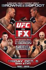 Watch UFC on FX 5 Browne Vs Bigfoot Merdb